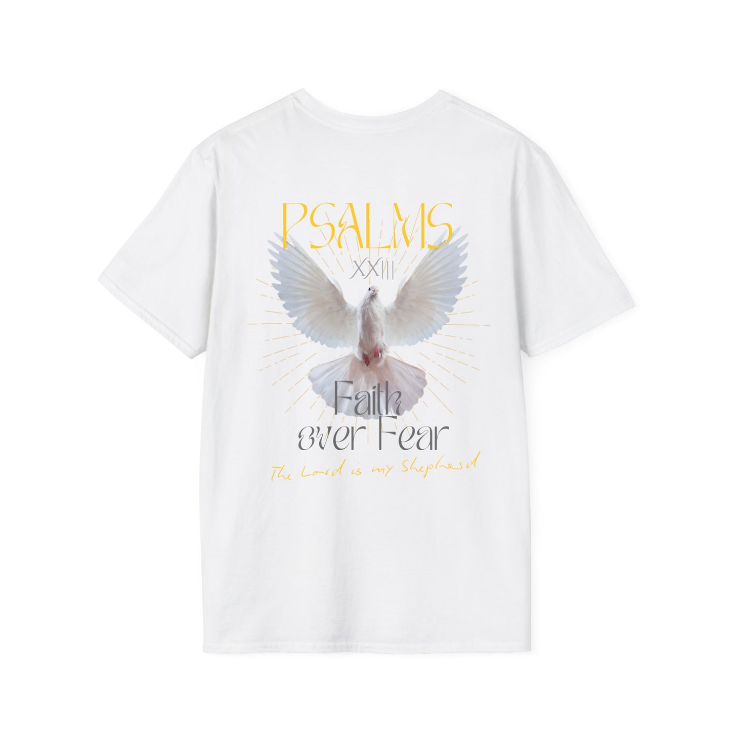 Faith over Fear! -back print