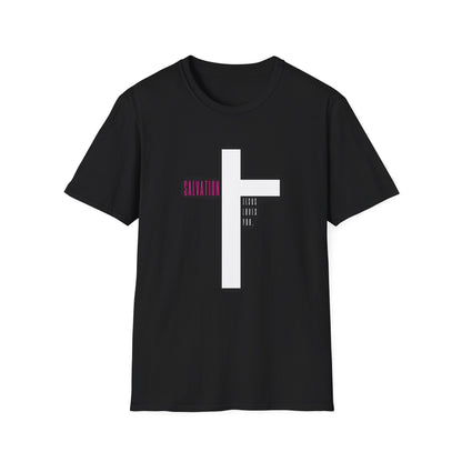 Salvation- jesus loves you - front print