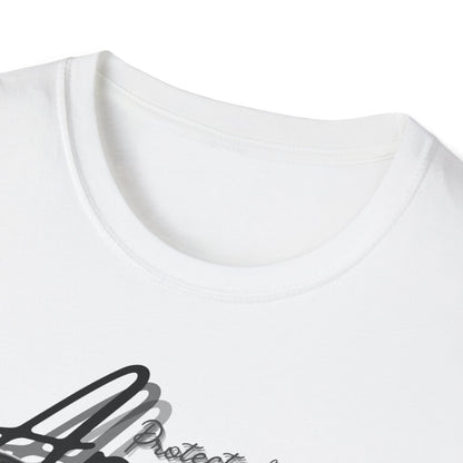 Protected by angels -front print