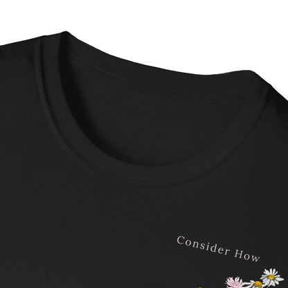Consider how wildflowers grow - front print