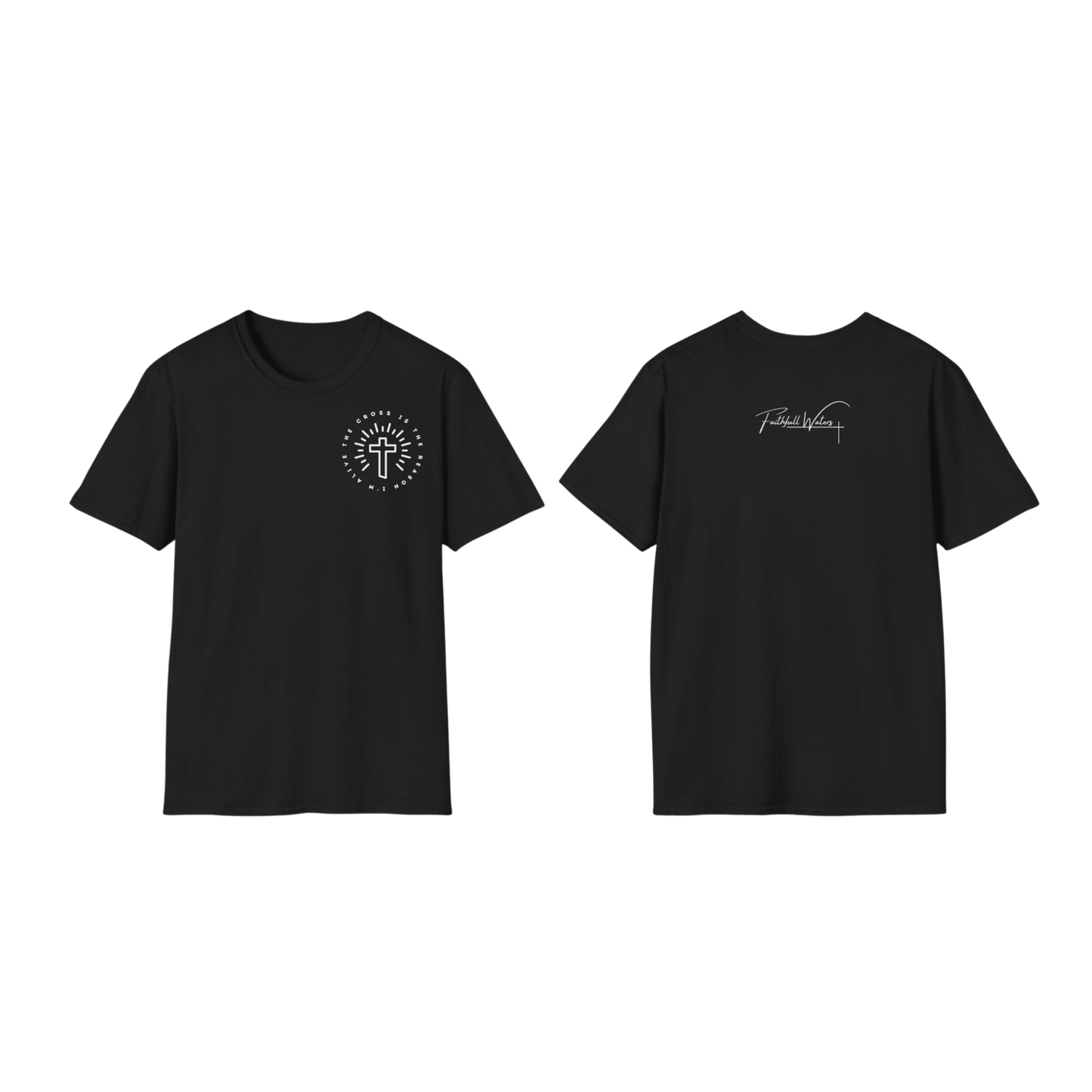 The cross is the reason im alive - front print