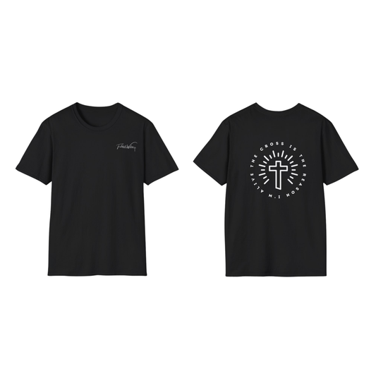 The cross is the reason im alive - back print