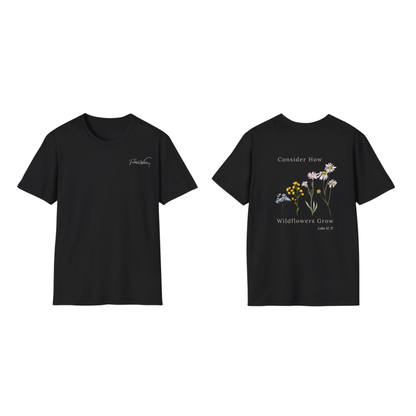 Consider how wildflowers grow -back print