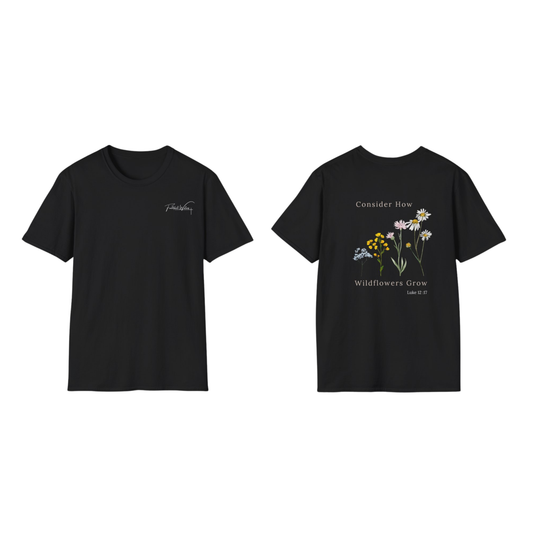 Consider how wildflowers grow -back print